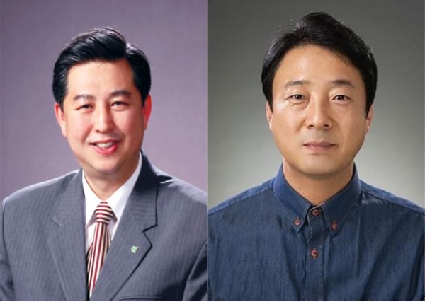 (왼쪽부터)신선인 민주당 대전시당 사무처장-서현욱 통합당 대전시당 사무처장 (사진-더불어민주당, 미래통합당 제공)