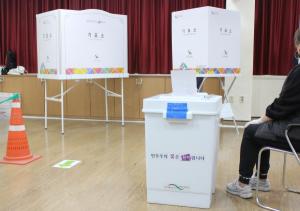 동구 사전투표율 26.9% 2016년 총선의 약 2배