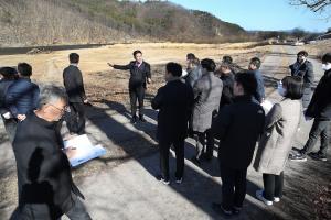 대전시의회 주민여가시설 조성 위한 현도교 일원 점검